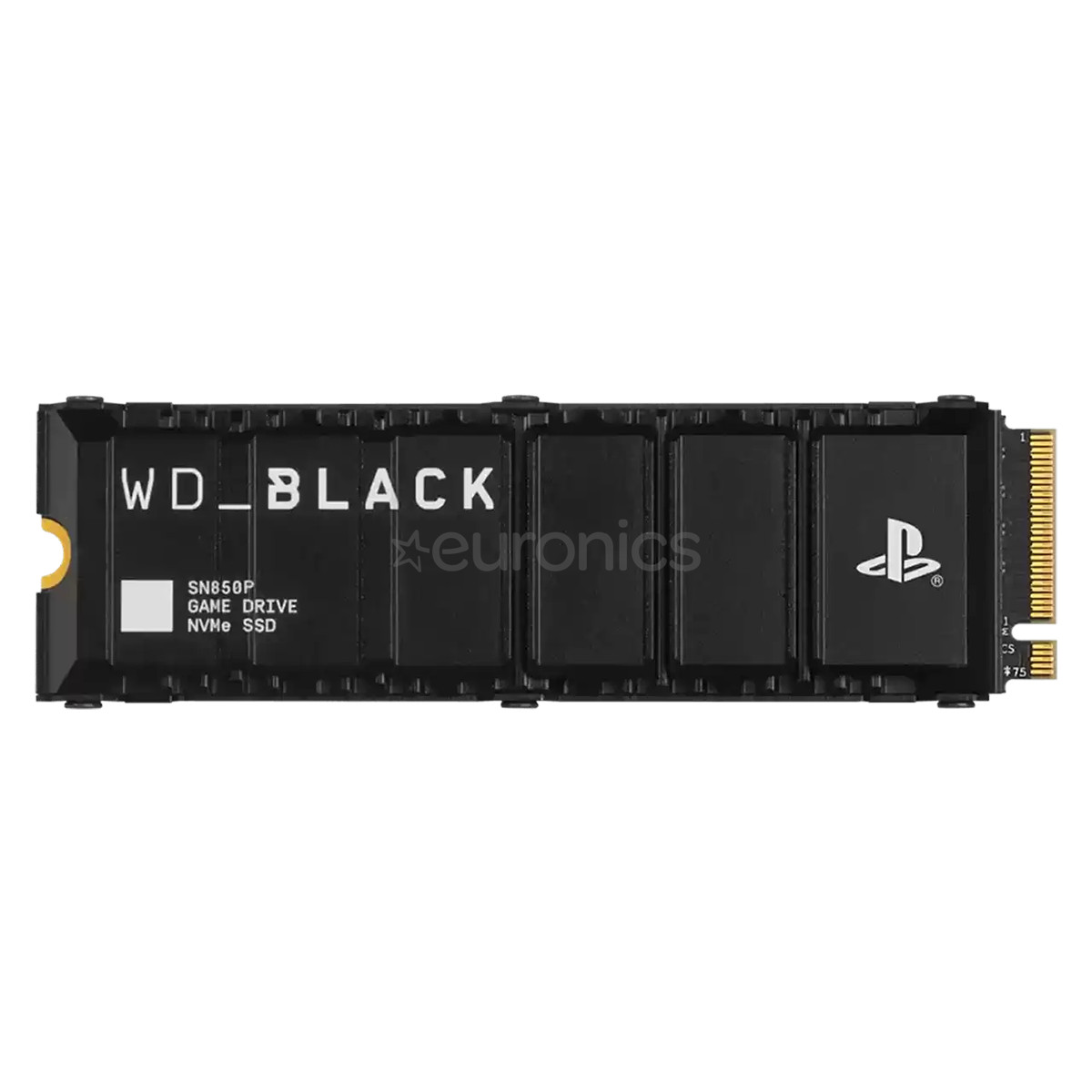 Western Digital WD_BLACK SN850P, 1 ТБ, PS5, черный - SSD