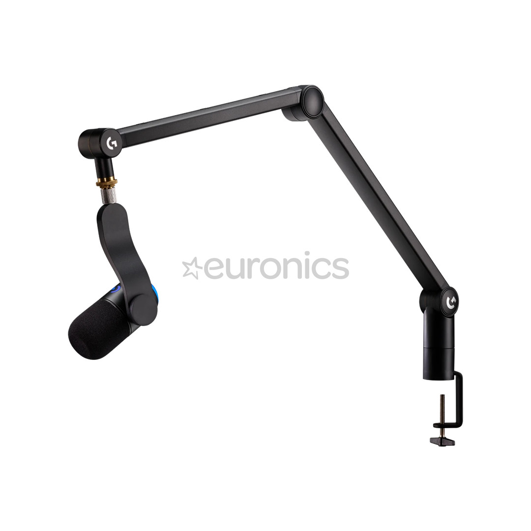 Logitech Yeticaster GX, black - Microphone with boom arm
