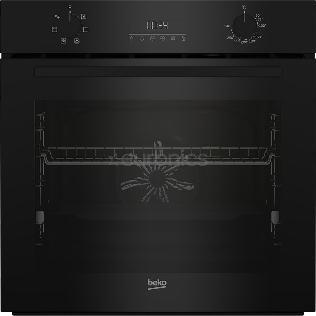 Beko, 72 L, black - Built-in oven