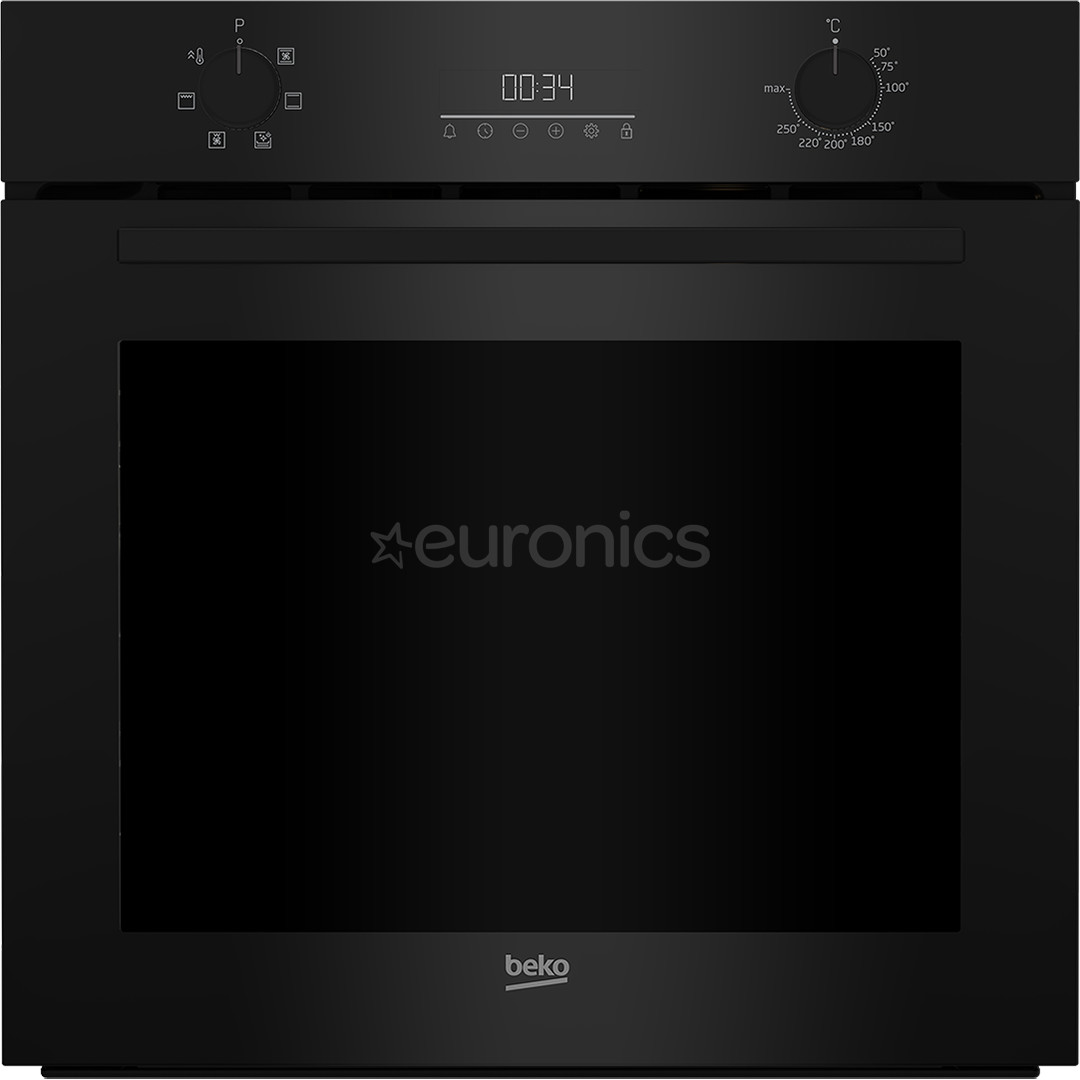 Beko, 72 L, black - Built-in oven