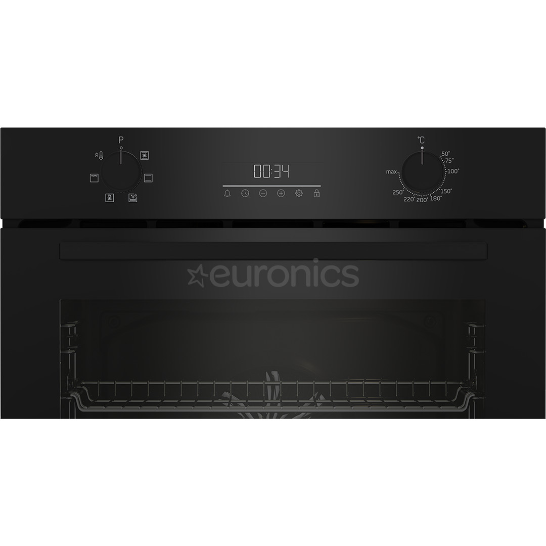 Beko, 72 L, black - Built-in oven