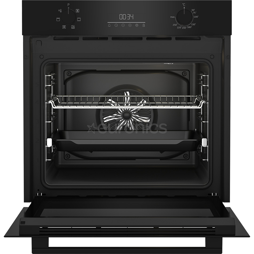 Beko, 72 L, black - Built-in oven