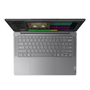 Lenovo Yoga Pro 7 14IMH9, 14,5'', 120 Hz, 2.8K, OLED, Ultra 7, 32 GB, 1 TB, RTX 4050, ENG, luna grey - Notebook