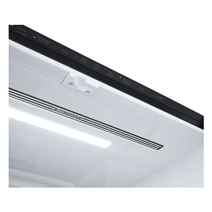 LG, NoFrost, 638 л, высота 180 см, черный - SBS-холодильник