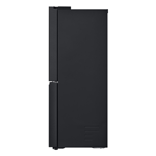 LG, NoFrost, 638 л, высота 180 см, черный - SBS-холодильник