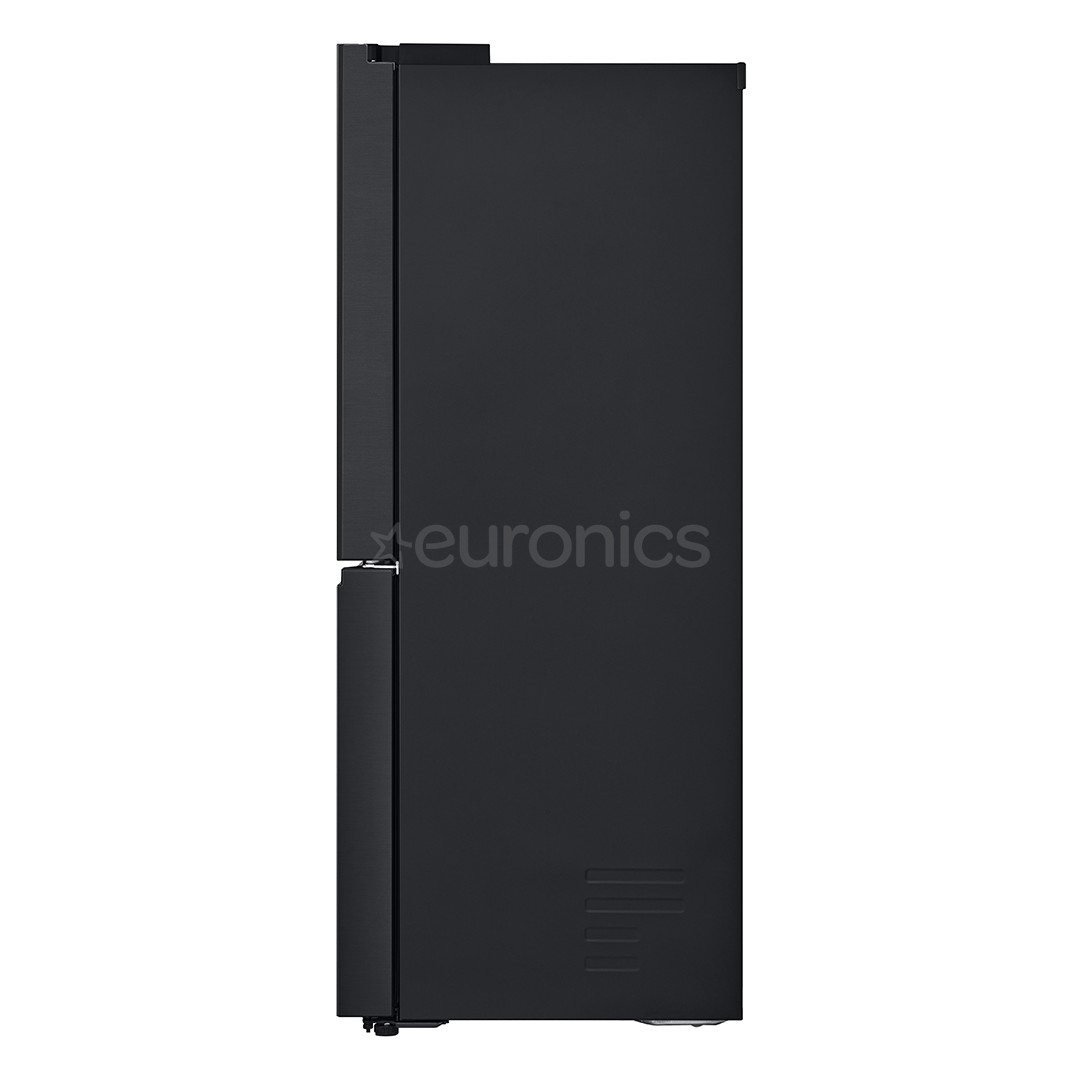 LG, NoFrost, 638 L, height 180 cm, black - SBS-Refrigerator