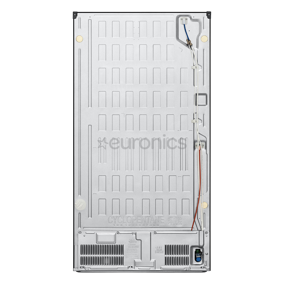 LG, NoFrost, 638 L, height 180 cm, black - SBS-Refrigerator