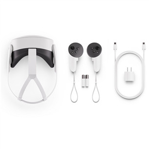 Meta Quest 3S, 256 GB, valge - VR peakomplekt