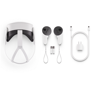 Meta Quest 3S, 256 GB, valge - VR peakomplekt