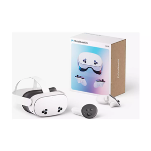Meta Quest 3S, 256 GB, valge - VR peakomplekt