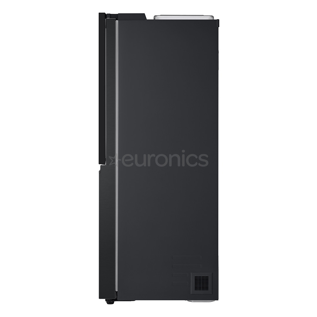 LG, InstaView, 628 л, высота 179 см, черный - SBS-холодильник