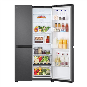 LG, NoFrost, 664 L, kõrgus 179 cm, must - Külmik