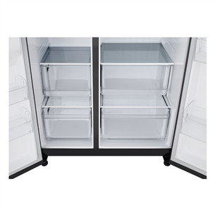 LG, NoFrost, 664 L, kõrgus 179 cm, must - Külmik