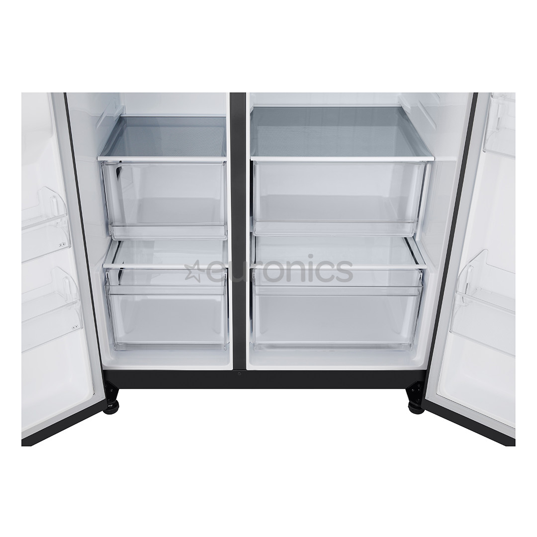 LG, NoFrost, 664 L, kõrgus 179 cm, must - Külmik