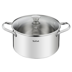 Tefal Cook Eat, 16/20/24 cm, 7-osaline - Pottide komplekt + kaaned