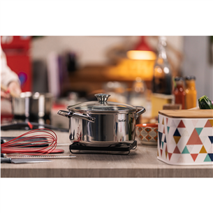 Tefal Cook Eat, 16/20/24 cm, 7-osaline - Pottide komplekt + kaaned