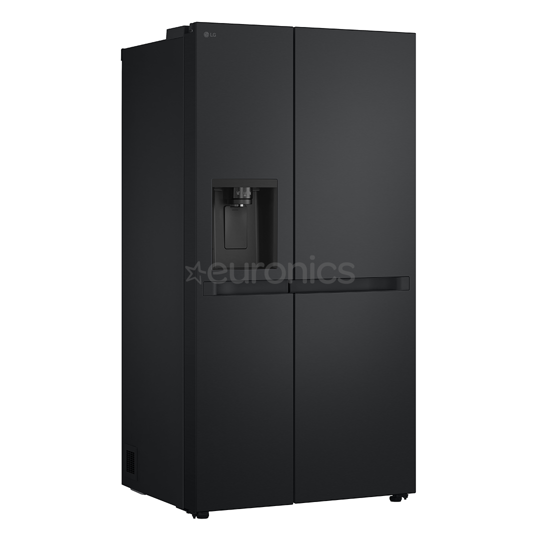 LG, Water & Ice Dispenser, 641 L, height 179 cm, black - SBS-Refrigerator