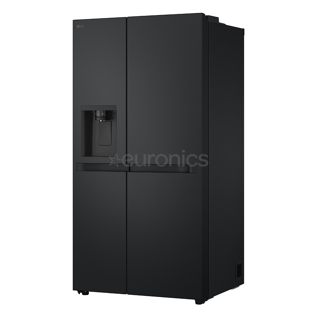LG, Water & Ice Dispenser, 641 L, height 179 cm, black - SBS-Refrigerator