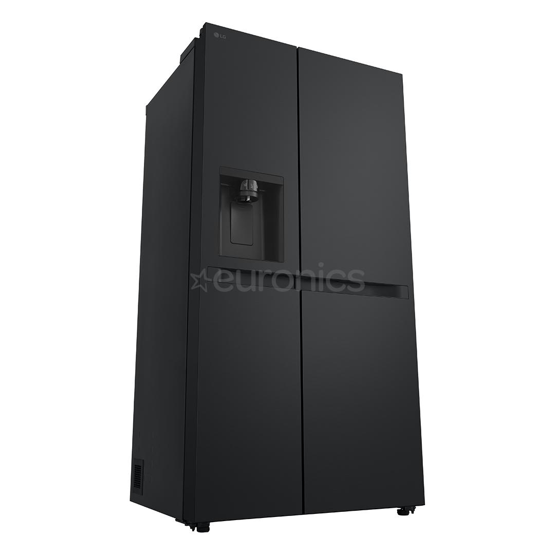 LG, Water & Ice Dispenser, 641 L, height 179 cm, black - SBS-Refrigerator