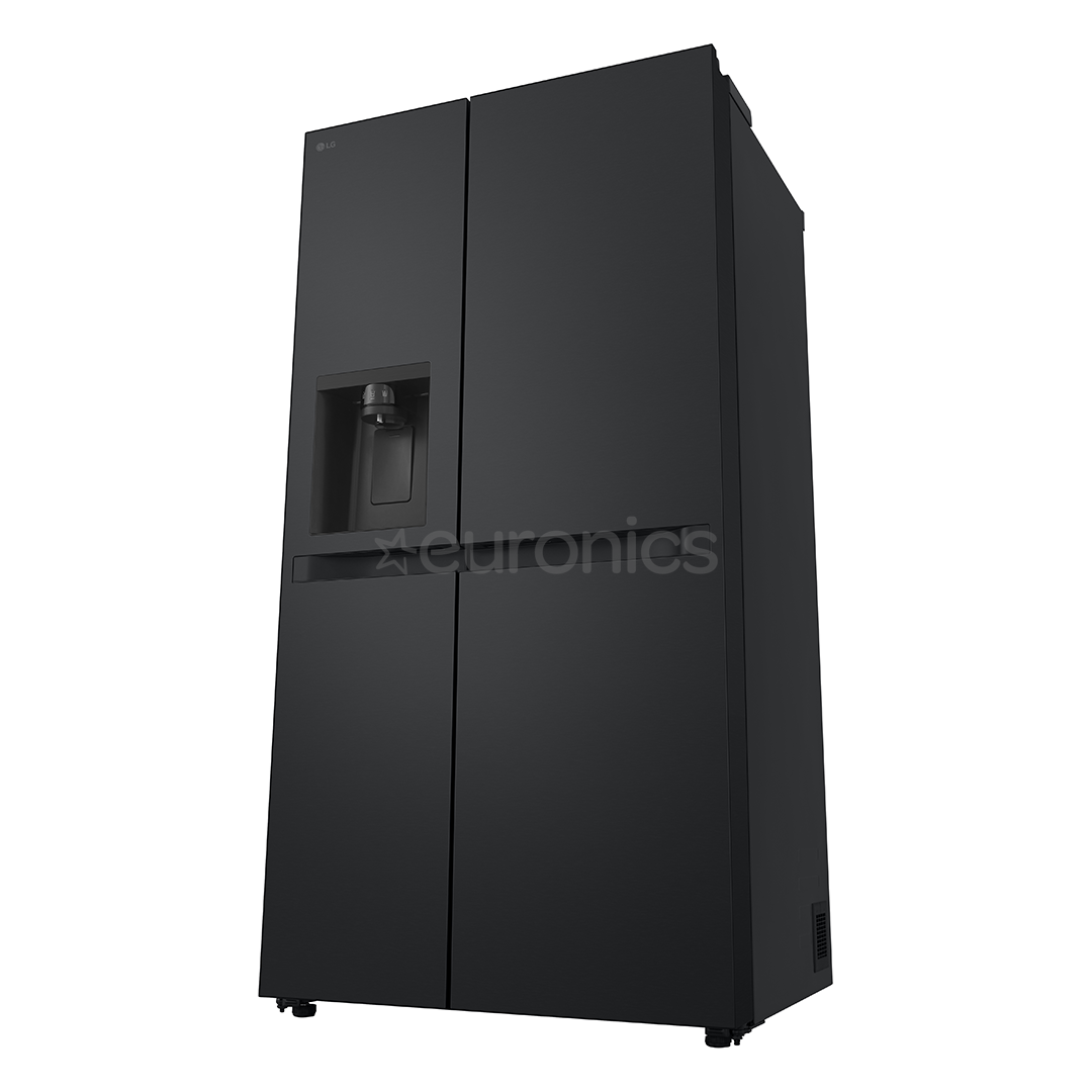 LG, Water & Ice Dispenser, 641 L, height 179 cm, black - SBS-Refrigerator