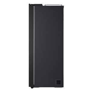 LG, Water & Ice Dispenser, 641 L, height 179 cm, black - SBS-Refrigerator