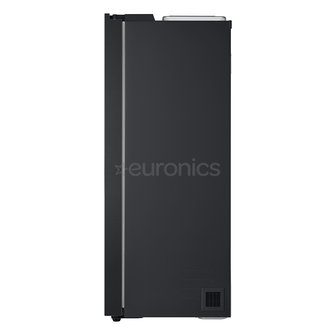 LG, Water & Ice Dispenser, 641 L, height 179 cm, black - SBS-Refrigerator