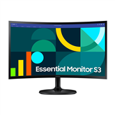 Samsung S36GD, 24'', 100 Hz, VA, FHD, nõgus, must- Monitor