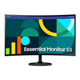 Samsung S36GD, 27'', 100 Hz, VA, FHD, nõgus, must - Monitor