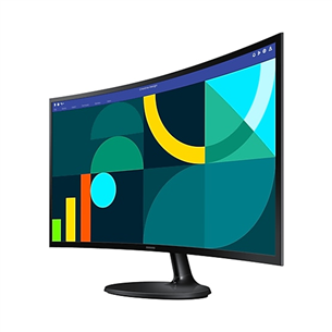 Samsung S36GD, 27'', 100 Hz, VA, FHD, nõgus, must - Monitor
