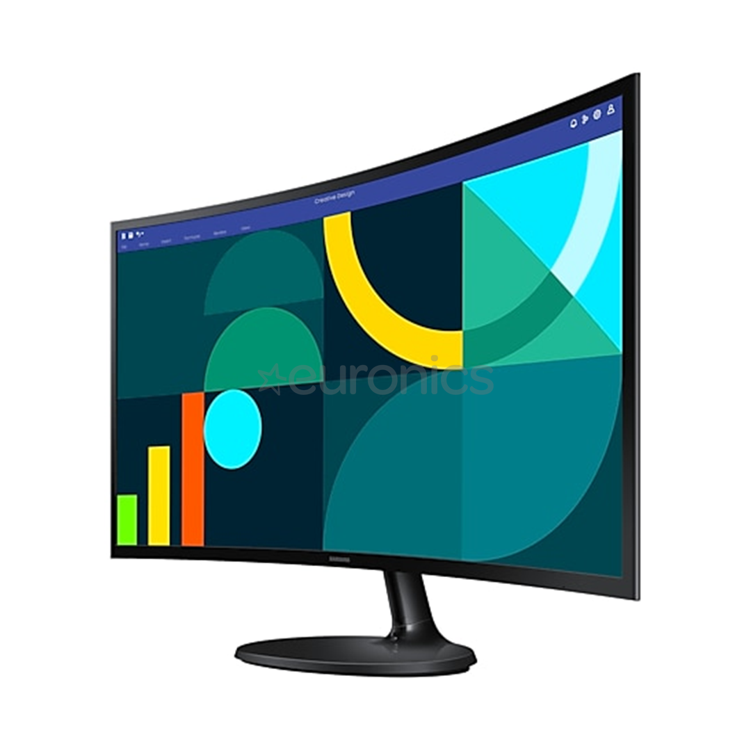 Samsung S36GD, 27'', 100 Hz, VA, FHD, nõgus, must - Monitor