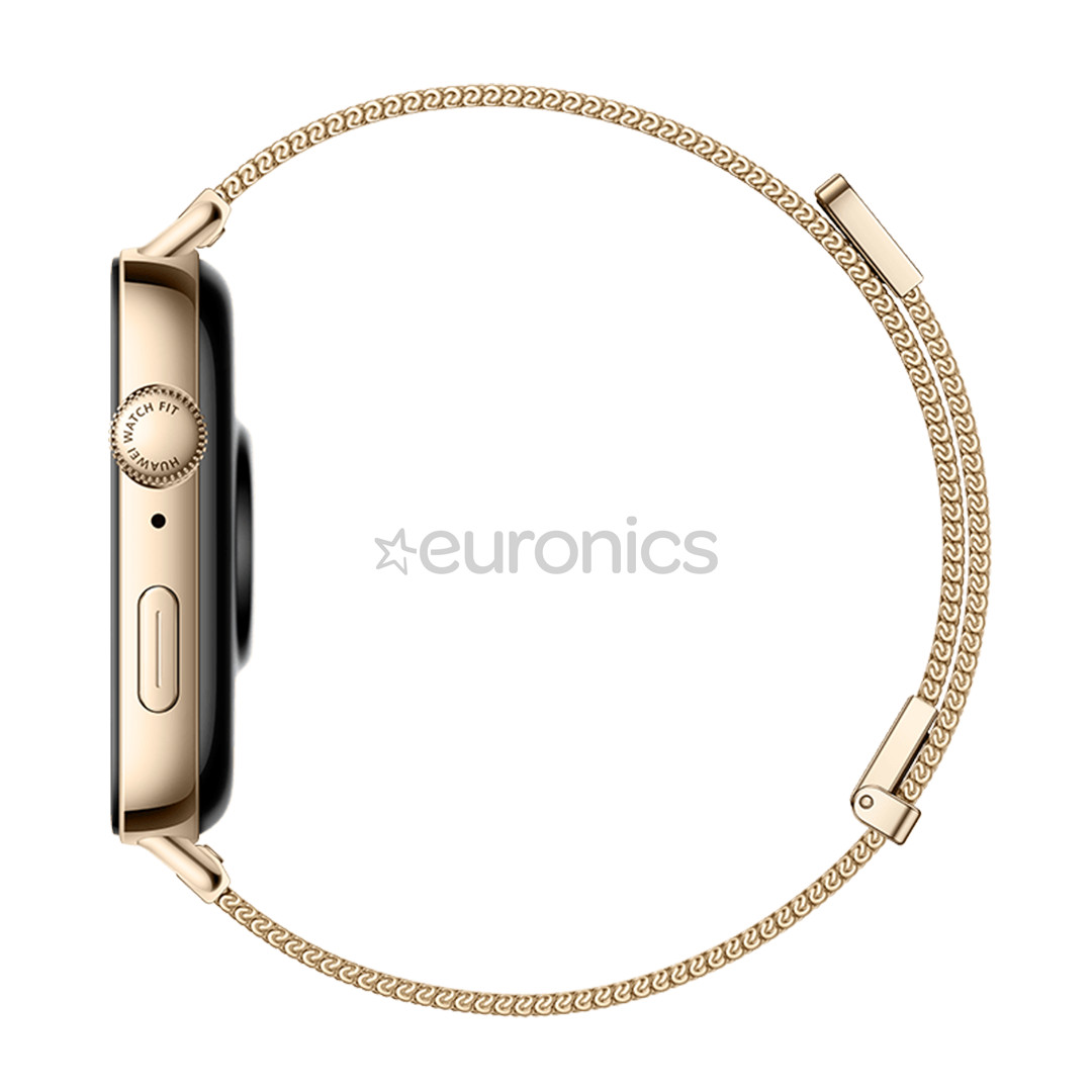 Huawei Watch Fit 3, металл, золотистый - Смарт-часы