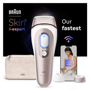 Braun IPL Skin i-Expert Pro 7 PL7147, white/golden - IPL hair removal device