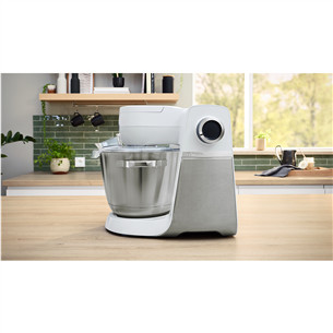 Bosch, Series 6, 1600 W, white - Kitchen machine