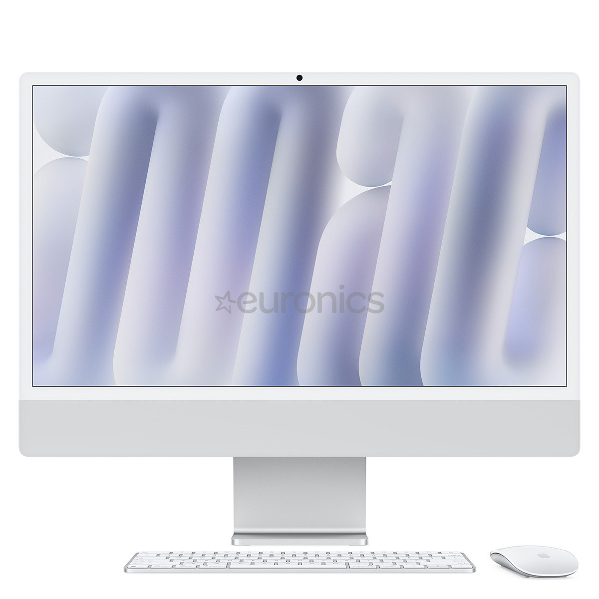 Apple iMac 24" (2024), M4 8C/8C, 16 GB, 256 GB, RUS, silver - All-in-one PC