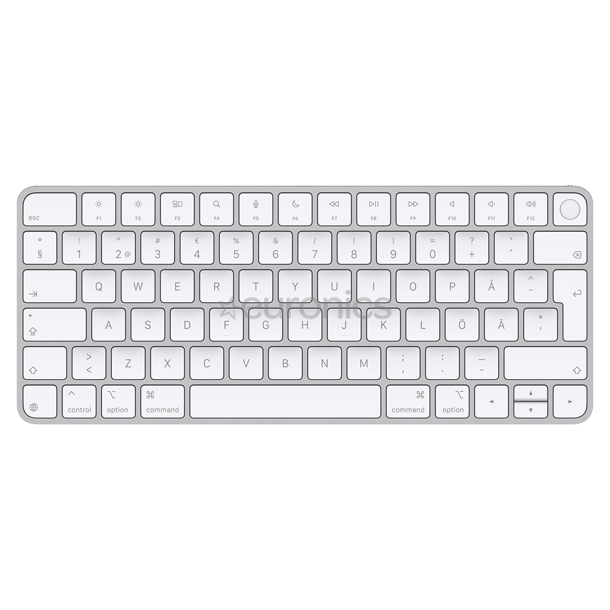 Apple Magic Keyboard with Touch ID, SWE, valge - Juhtmevaba klaviatuur
