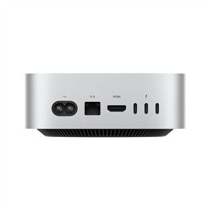 Apple Mac Mini (2024) M4 10C/10C, 24 GB, 512 GB, silver - Desktop
