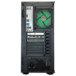 Intop Gaming ER607146, Ryzen 5, 16 ГБ, 512 ГБ, RTX3050, черный - Настольный компьютер