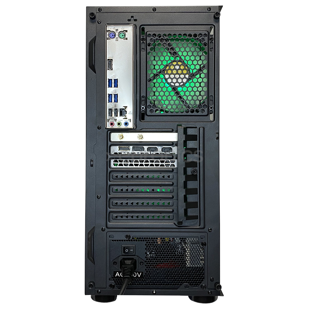 Intop Gaming ER607146, Ryzen 5, 16 ГБ, 512 ГБ, RTX3050, черный - Настольный компьютер