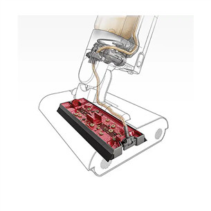 Dyson WashG1, черный/синий - Устройство для очистки твердых полов