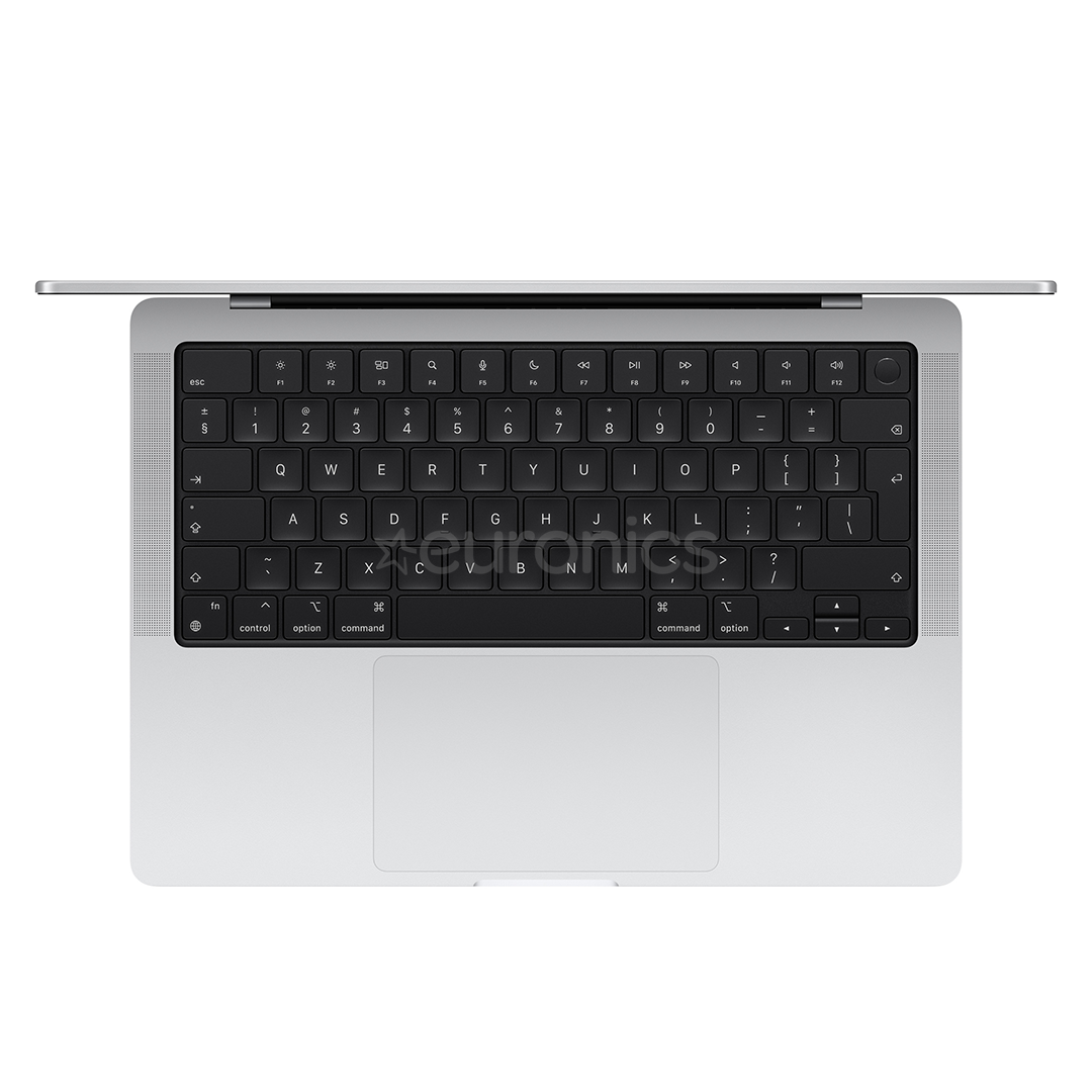 Apple MacBook Pro 14 (2024) M4, 10C/10C, 16 GB, 1 TB, SWE, hõbe - Sülearvuti