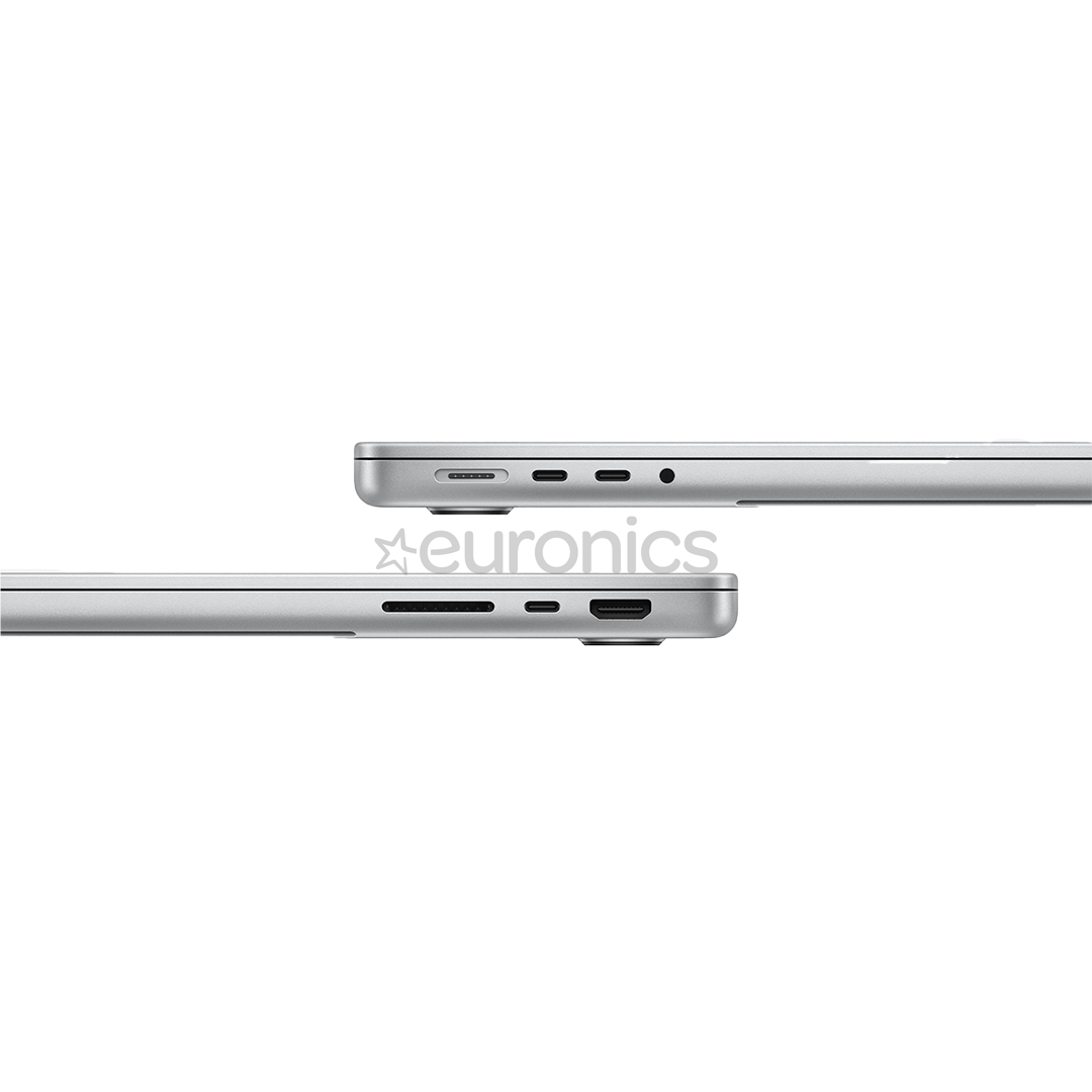 Apple MacBook Pro 14 (2024) M4, 10C/10C, 16 GB, 1 TB, SWE, hõbe - Sülearvuti