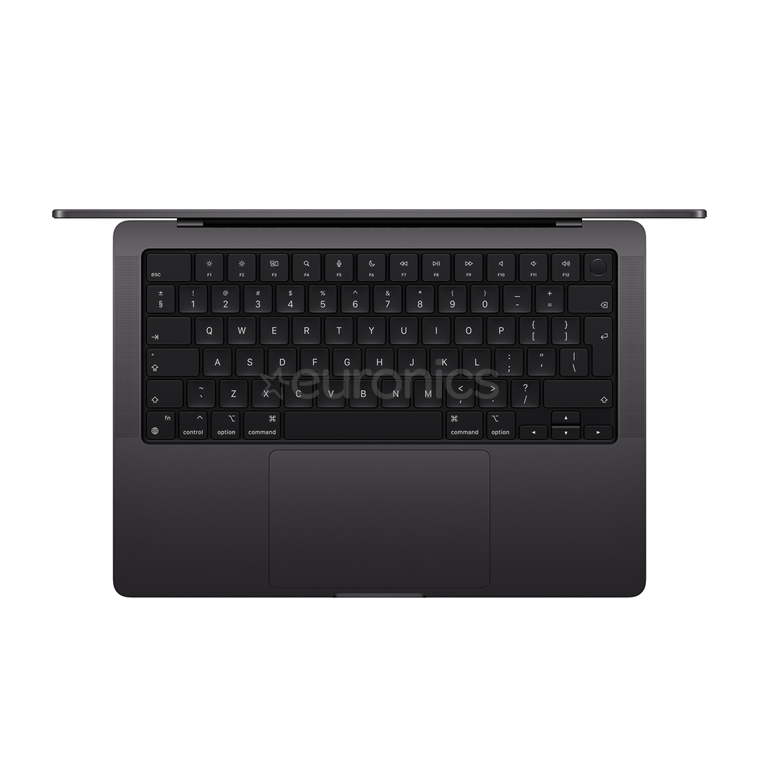 Apple MacBook Pro 14 (2024) M4, 10C/10C, 24 GB, 1 TB, SWE, space black - Notebook