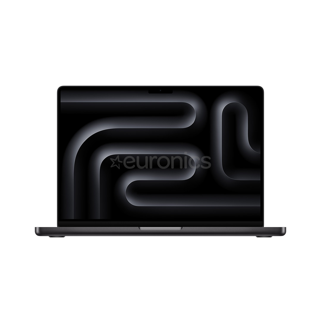 Apple MacBook Pro 14 (2024) M4 Pro, 12C/16C, 24 GB, 512 GB, SWE, must - Sülearvuti