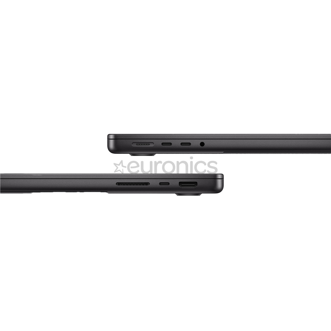 Apple MacBook Pro 14 (2024) M4 Pro, 12C/16C, 24 GB, 512 GB, SWE, must - Sülearvuti