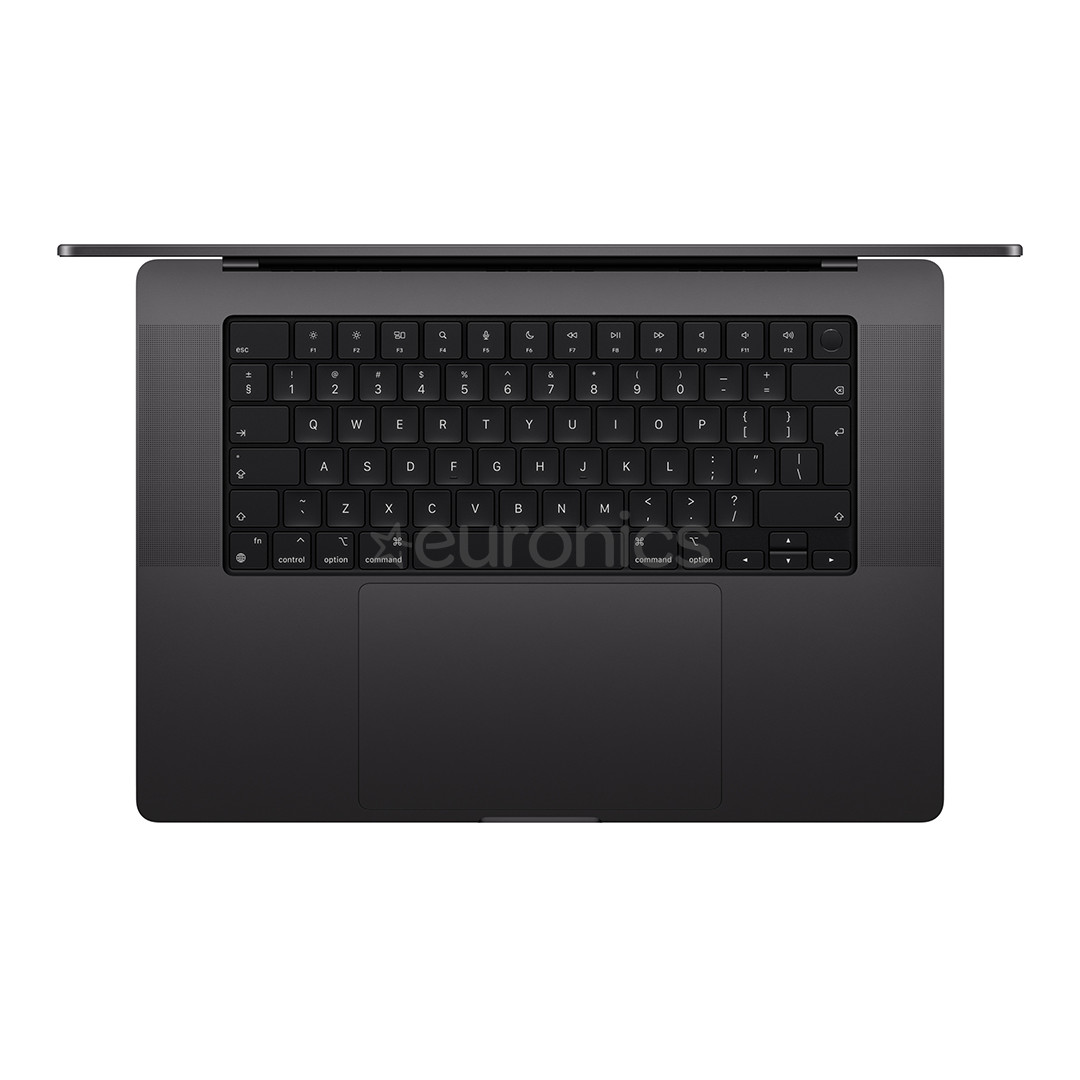 Apple MacBook Pro 16 (2024) M4 Pro, 14C/20C, 24 ГБ, 512 ГБ, ENG, черный - Ноутбук