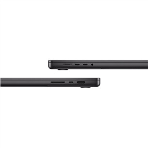 Apple MacBook Pro 16 (2024) M4 Pro, 14C/20C, 24 ГБ, 512 ГБ, ENG, черный - Ноутбук