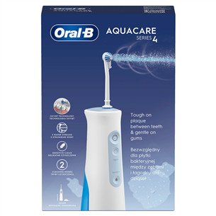 Braun Oral-B AquaCare 4, valge - Hambavahede puhastaja