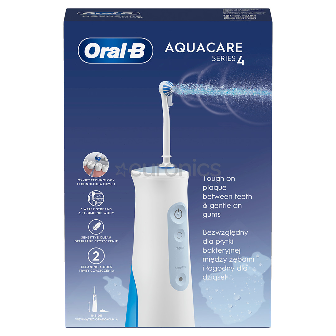 Braun Oral-B AquaCare 4, valge - Hambavahede puhastaja