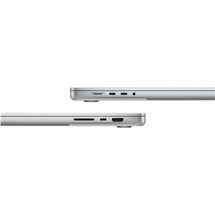 Apple MacBook Pro 16 (2024) M4 Pro, 14C/20C, 48 GB, 512 GB, RUS, hõbe - Sülearvuti