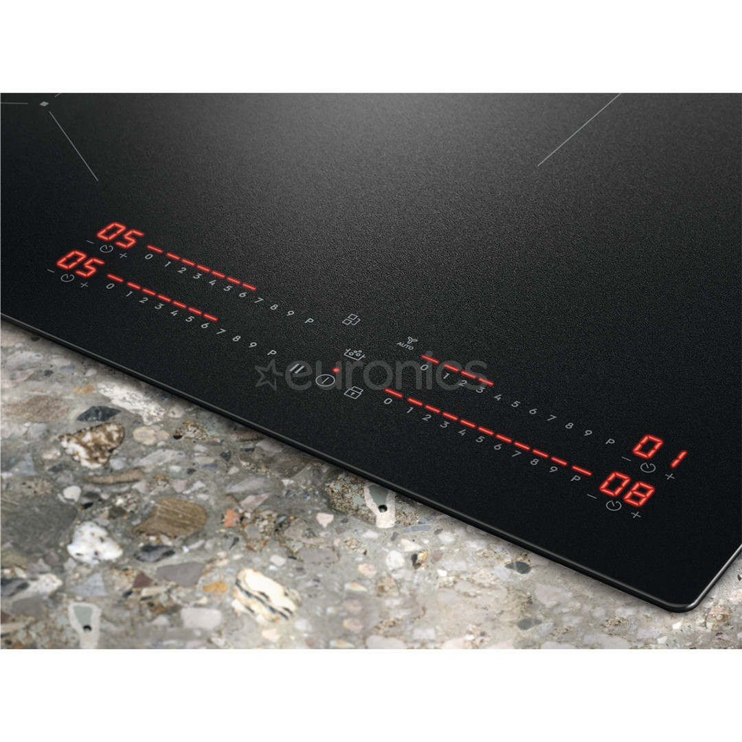 Electrolux 700 SenseBoil, laius 58 cm, must - Integreeritav induktsioonpliidiplaat